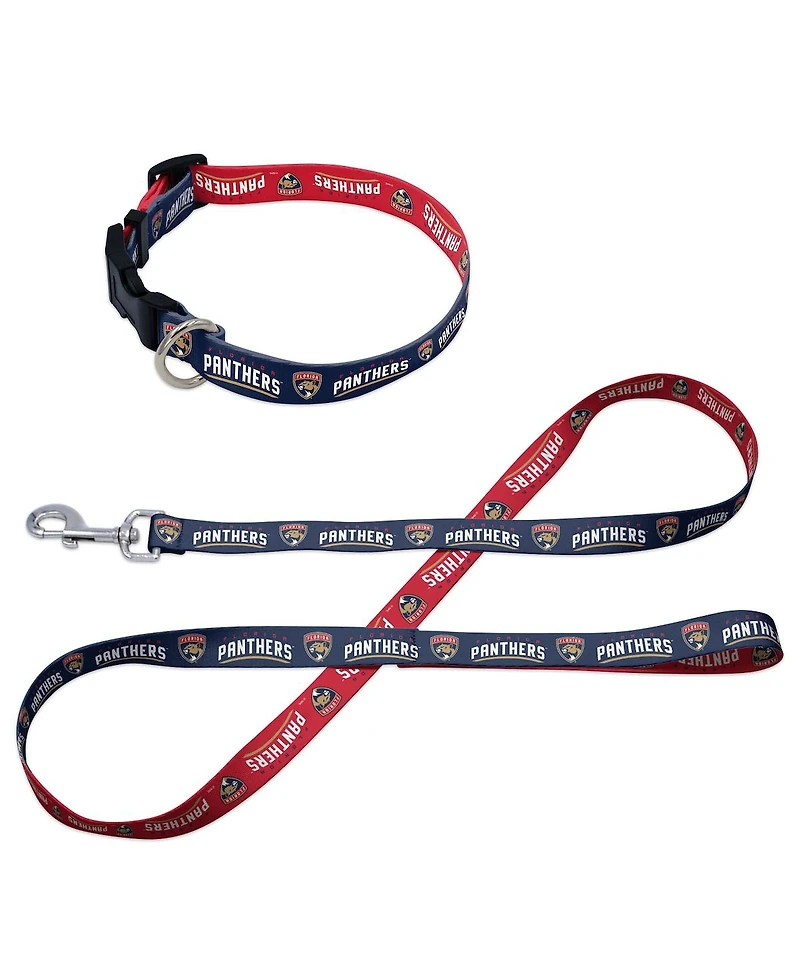 Wincraft Florida Panthers Pet Leash and Collar Set