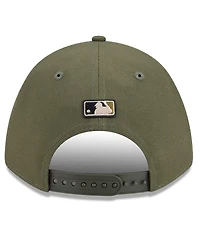 New Era Big Boys and Girls Olive New York Mets 2026 Armed Forces Day 9FORTY M-Crown Adjustable Hat