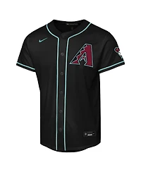 Nike Big Boys and Girls Corbin Carroll Black Arizona Diamondbacks Alternate Stadium Jersey