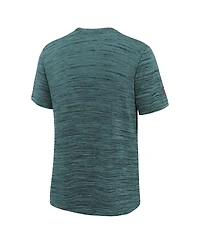 Nike Big Boys and Girls Midnight Green Philadelphia Eagles Sideline Velocity Dri-fit T-Shirt