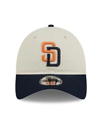 New Era Men's Cream/Obsidian San Diego Padres 2026 City Connect 9TWENTY Adjustable Hat