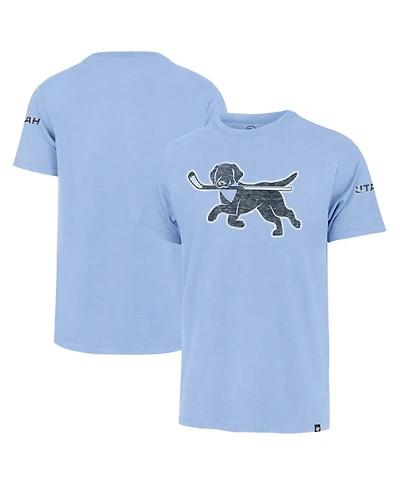 '47 Brand Men's Light Blue Utah Mammoth Dog Mascot T-Shirt
