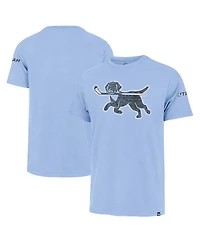 '47 Brand Men's Light Blue Utah Mammoth Dog Mascot T-Shirt