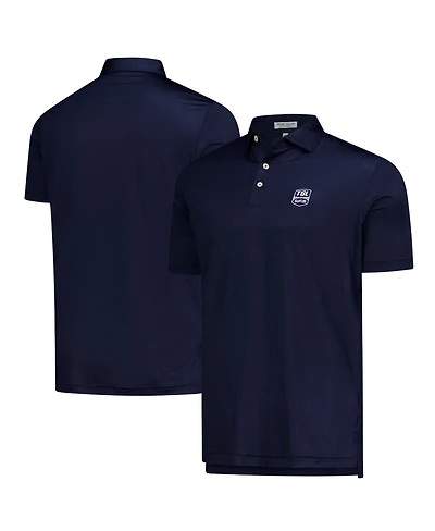 Peter Millar Men's Navy Tgl Tesseract Performance Polo Shirt