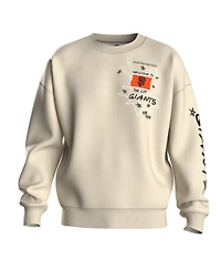 Fanatics Women's Beige San Francisco Giants Graffiti Fleece Sweatshirt