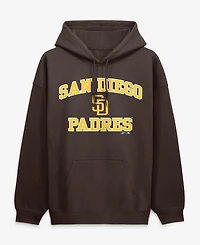 Logo Athletic Men's Brown San Diego Padres Heart Soul Hoodie