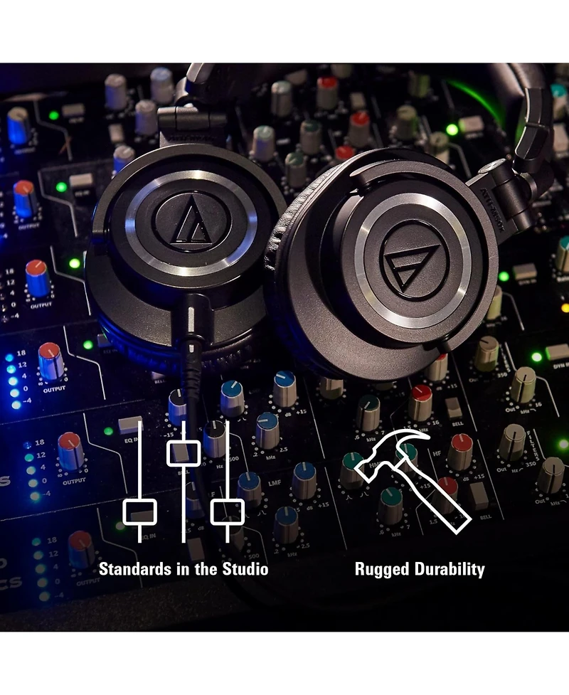 Audio-Technica Ath-M50x Professional Monitor Headphones