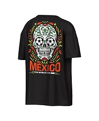 Outerstuff Men's Black Fifa World Cup 2026 Rally Oversized 2-Hit T-Shirt