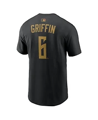 Nike Men's Konnor Griffin Black Pittsburgh Pirates 2026 City Connect Name and Number T-Shirt