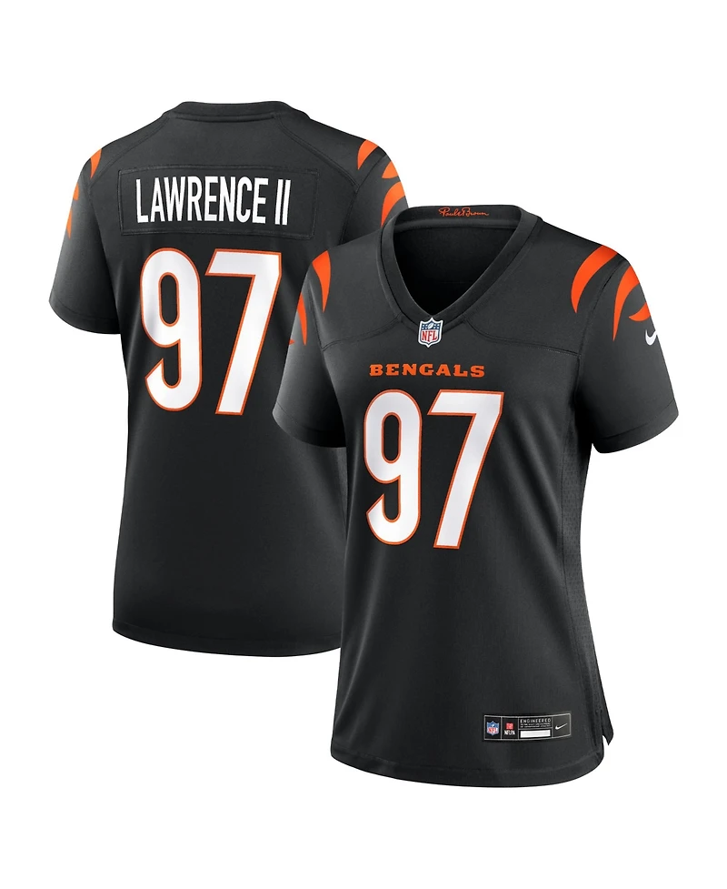 Nike Women's Dexter Lawrence Ii Black Cincinnati Bengals Game Jersey