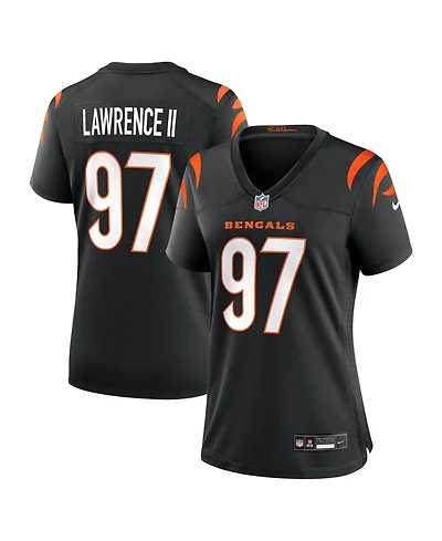 Nike Women's Dexter Lawrence Ii Black Cincinnati Bengals Game Jersey