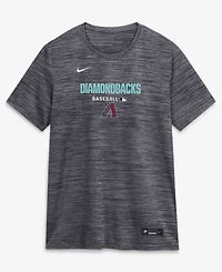 Nike Women's Black Arizona Diamondbacks Authentic Collection Velocity Dri-fit T-Shirt