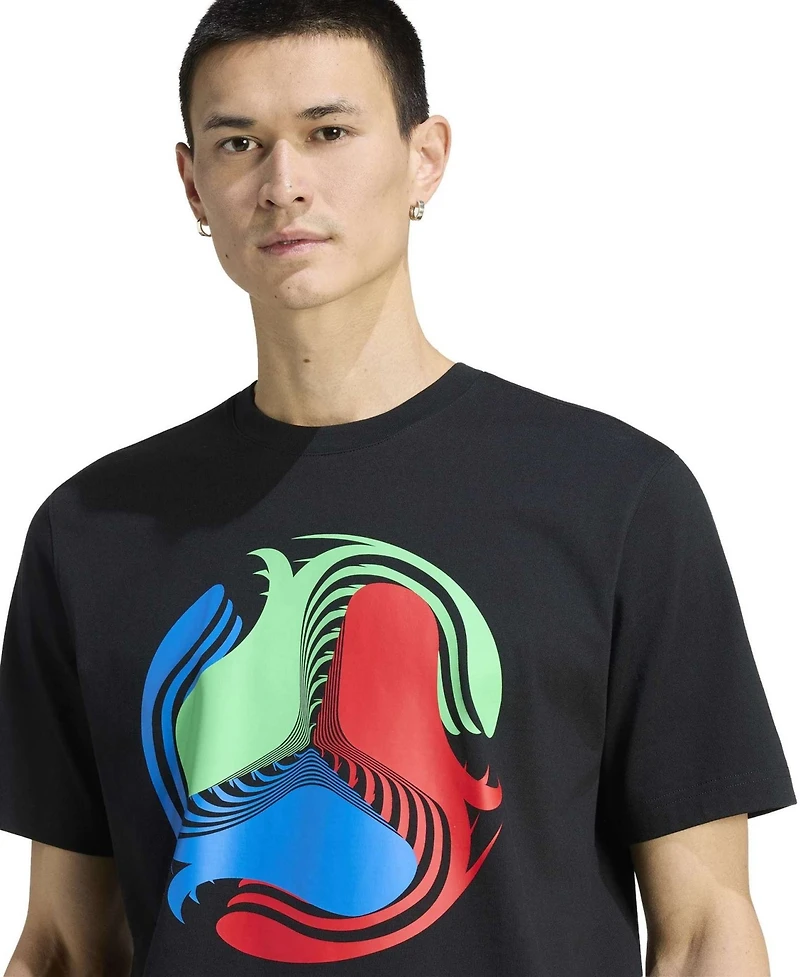 Adidas Men's Black 2026 Fifa World Cup Tour T-Shirt