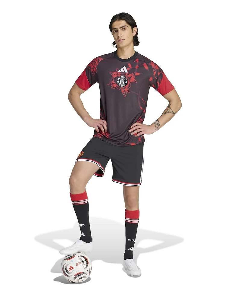 Adidas Men's Black Manchester United Home 2026/27 Pre-Match Jersey