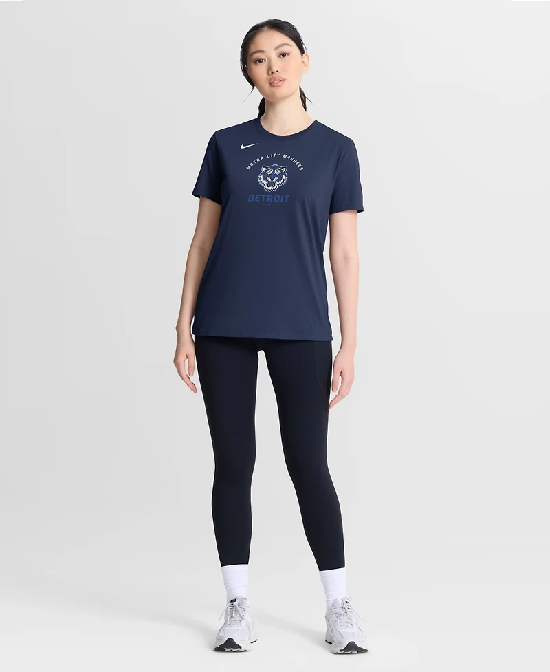 Nike Women's Navy Detroit Tigers City Connect Arch T-Shirt