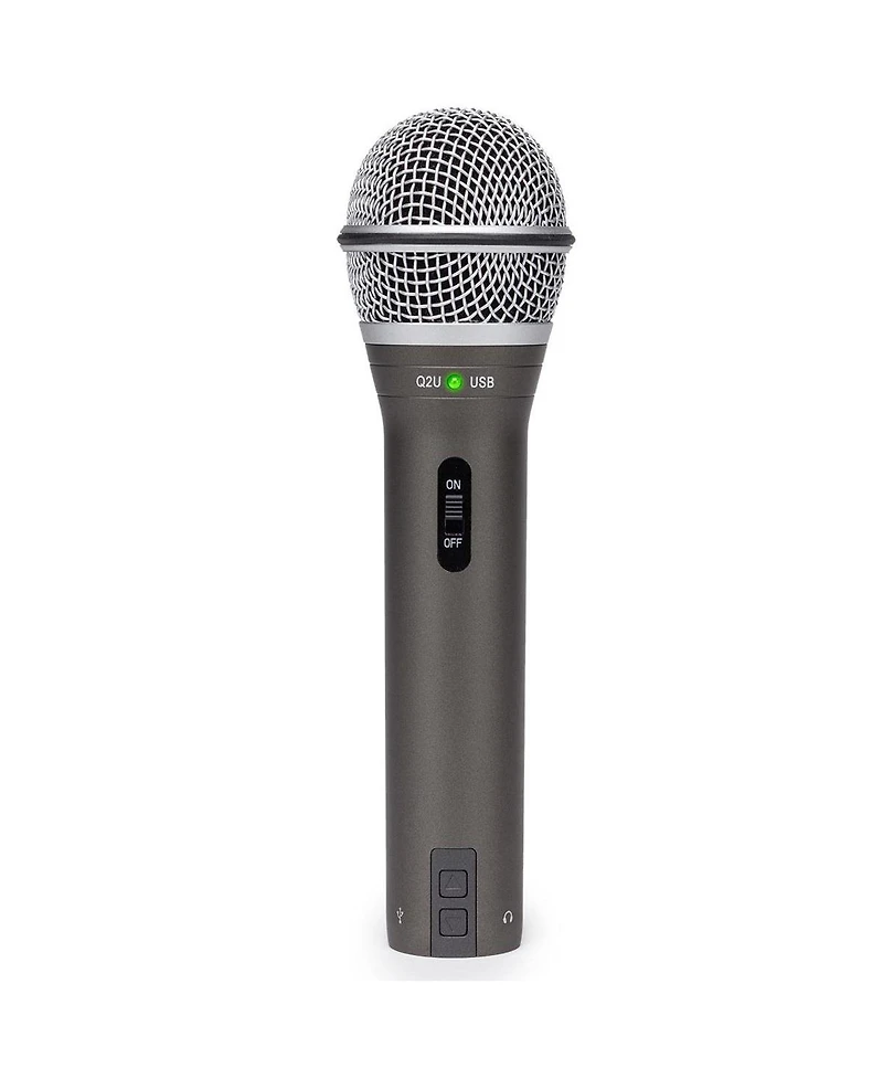 Samson Q2U Recording and Podcasting Pack with Usb/Xlr Dynamic Microphone