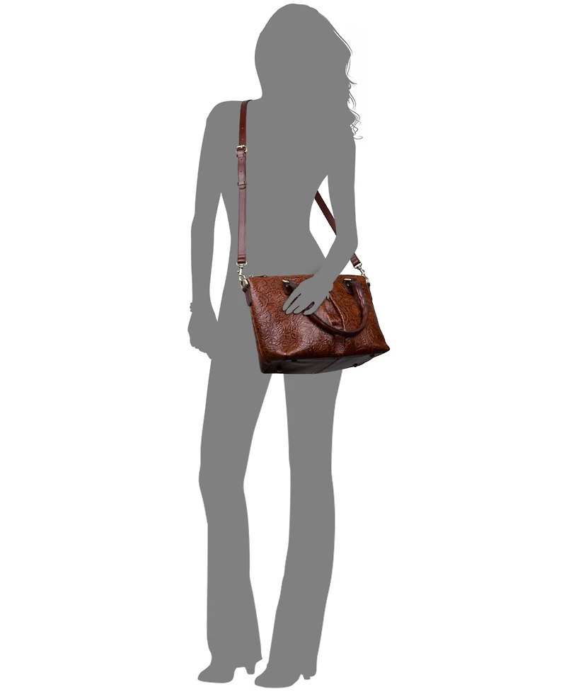 Patricia Nash Zora Top Handle Medium Tote Handbag