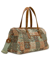 Patricia Nash Milano Extra-Large Weekender Duffel Satchel Handbag