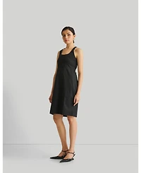 Fitted Knee Length Women's Dress