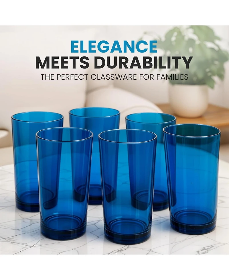 Zulay Kitchen Acrylic Glasses Drinkware
