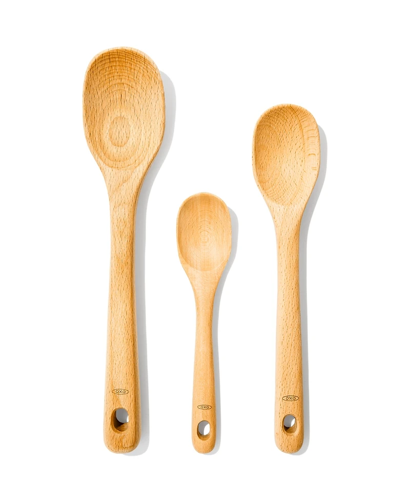 Oxo Good Grips Wooden Spoons, Set of 3