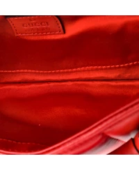 Pre-Owned Gucci Medium Horsebit Chain Shoulder Bag Vertical Quilted Leather