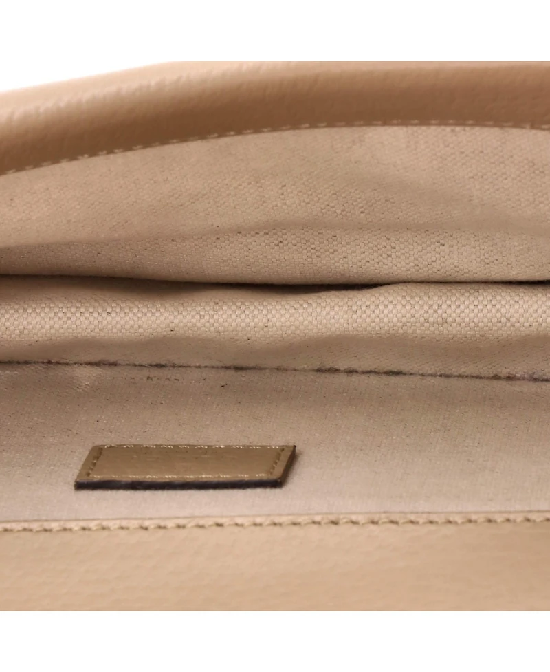 Pre-Owned Gucci Small Dionysus Bag Gg Coated Canvas with Leather
