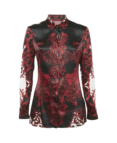 Pre-Owned Versace Women's Satin Top