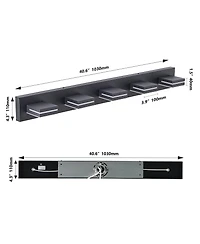 Busdays Light Modern Led Vanity Light Wall Sconce for Bathroom and Mirror Sleek Minimalist Design Easy Installation