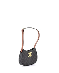 Pre-Owned Celine Medium Triomphe Tilly Bag Triomphe Coated Canvas