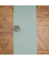 C&F Home Hemstitch Solid Sea Glass Everyday Runner 72" x 14