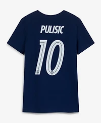 Nike Women's Christian Pulisic Navy Usmnt Away Name Number T-Shirt