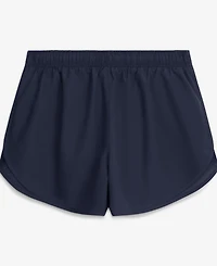 Nike Women's Navy Michigan Wolverines Tempo Mid-Rise Dri-fit Shorts