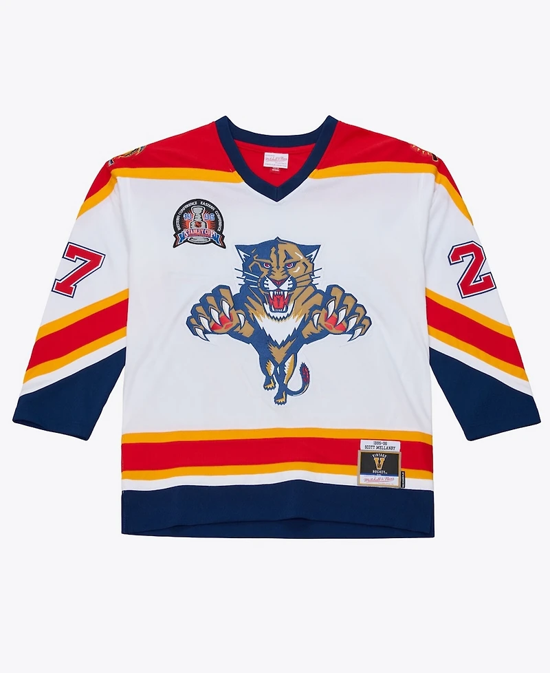 Mitchell & Ness Men's Scott Mellanby White Florida Panthers 1996 Power Play Jersey
