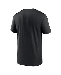 Nike Men's Black Washington Commanders Primetime Legend Wordmark Dri-fit T-Shirt