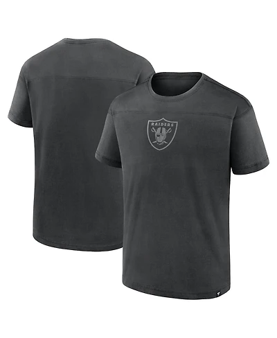 Fanatics Men's Black Las Vegas Raiders Mini Tonal T-Shirt