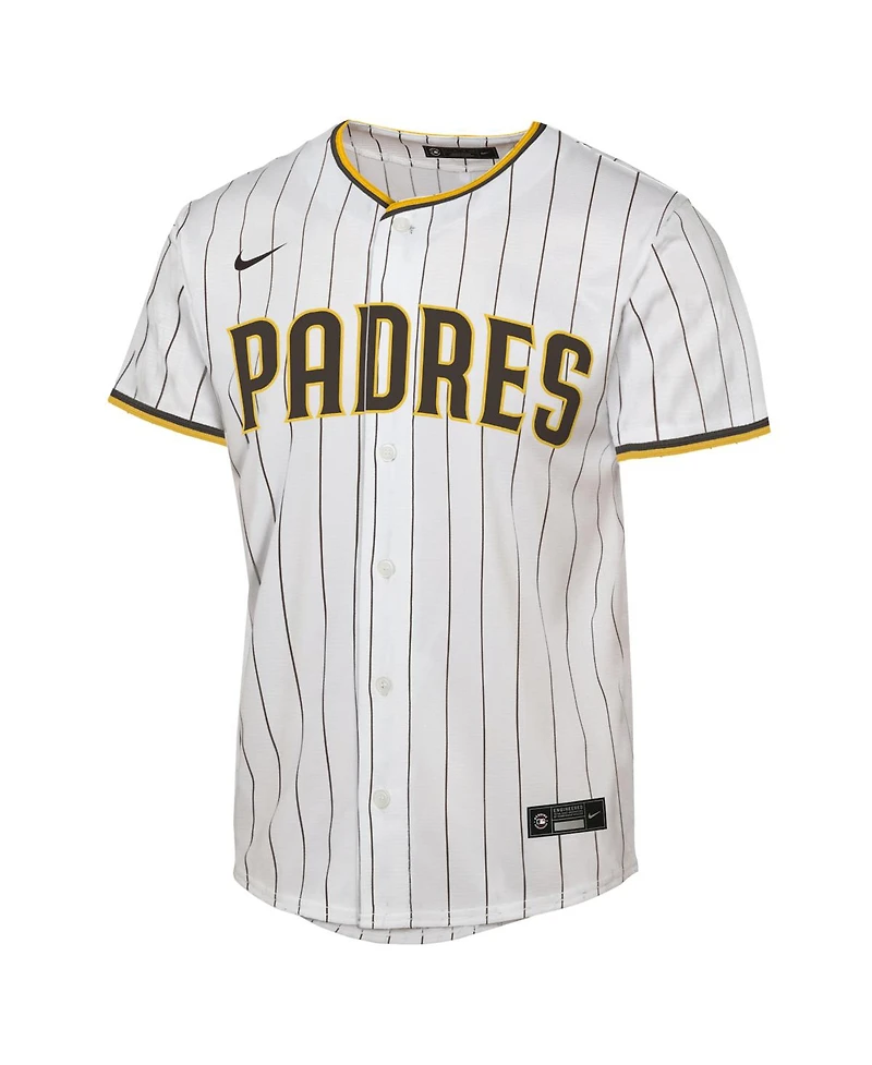 Nike Big Boys and Girls Jackson Merrill White San Diego Padres Home Replica Jersey