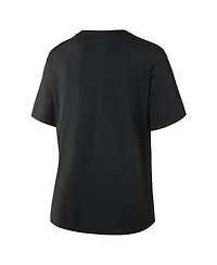 Fanatics Women's Black Minnesota Vikings Essential Legacy T-Shirt
