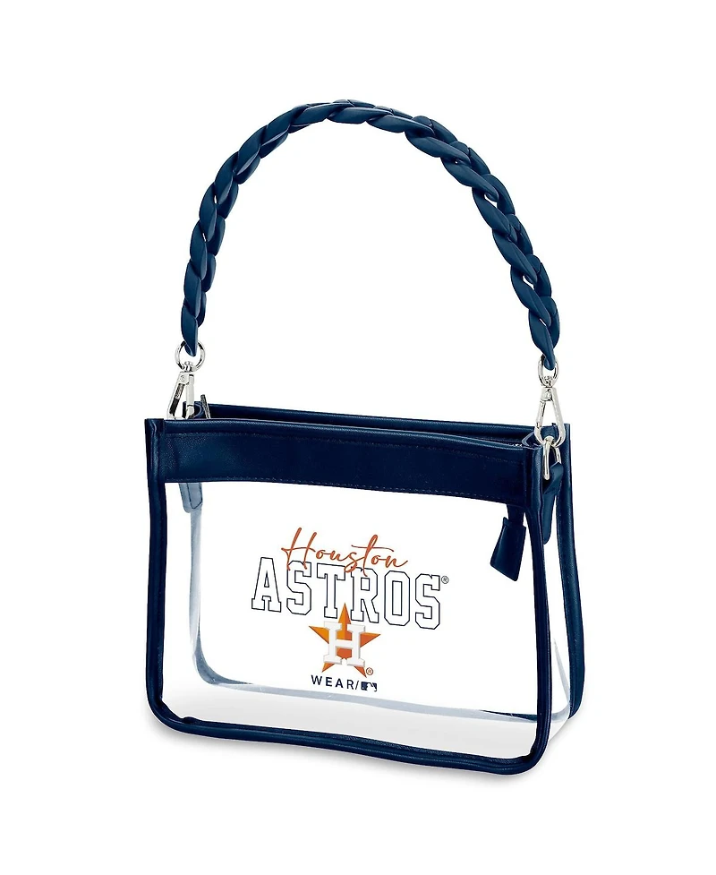 Wear by Erin Andrews Houston Astros Plastic Chain Mini Crossbody Bag