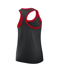 Nike Women's Black Georgia Bulldogs Uni Name Tri-Blend Dri-fit Tank Top