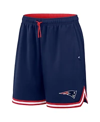 Fanatics Men's Navy New England Patriots Fearless Drive Shorts
