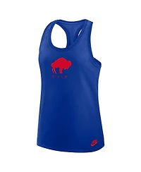 Nike Women's Royal Buffalo Bills Hurry Up Tri-Blend Dri-fit Tank Top