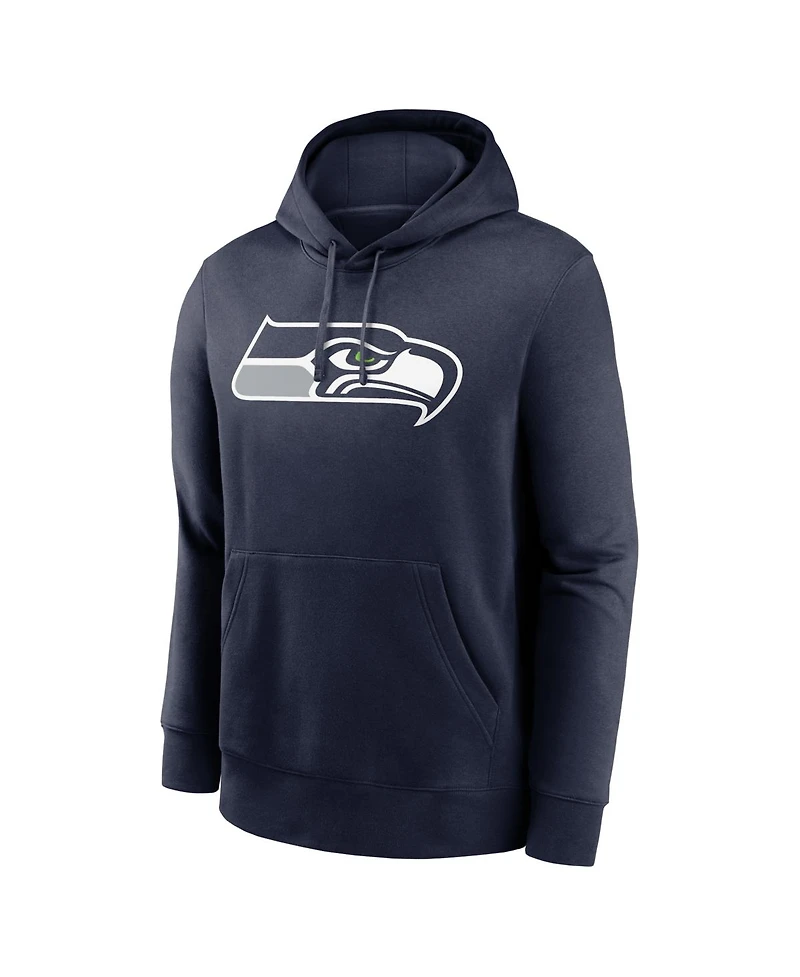 Nike Men's Jaxon Smith-Njigba College Navy Seattle Seahawks Name Number Hoodie