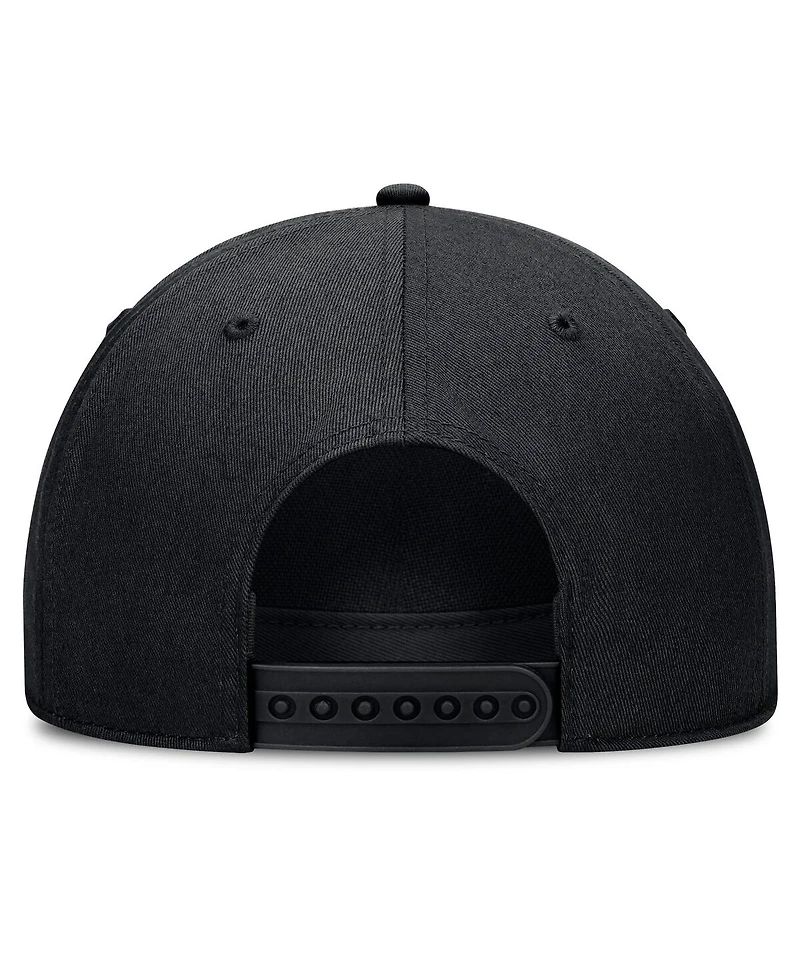 Nike Men's Black New York Yankees Cooperstown Collection Rise Adjustable Hat