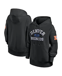 Nike Women's Black Denver Broncos Oversized Legacy Phoenix Hoodie