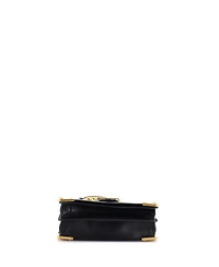 Pre-Owned Prada Large Cahier Crossbody Bag Leather and Saffiano Leather