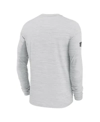 Nike Men's White Arizona Cardinals Sideline Offensive Transition Velocity Dri-fit Long Sleeve T-Shirt