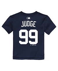 Nike Toddler Aaron Judge Navy New York Yankees Name Number T-Shirt