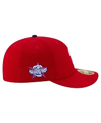 New Era Men's Red Philadelphia Phillies 2026 All-Star Game Authentic Collection Side Patch Low Profile 59FIFTY Fitted Hat