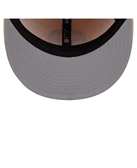 New Era Men's Gold Pittsburgh Steelers 59FIFTY Fitted Hat